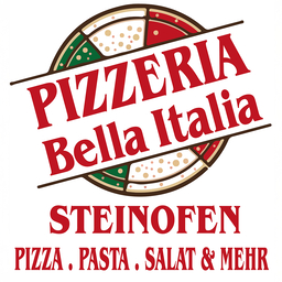 Pizzeria Bella Italia Düsseldorf logo.